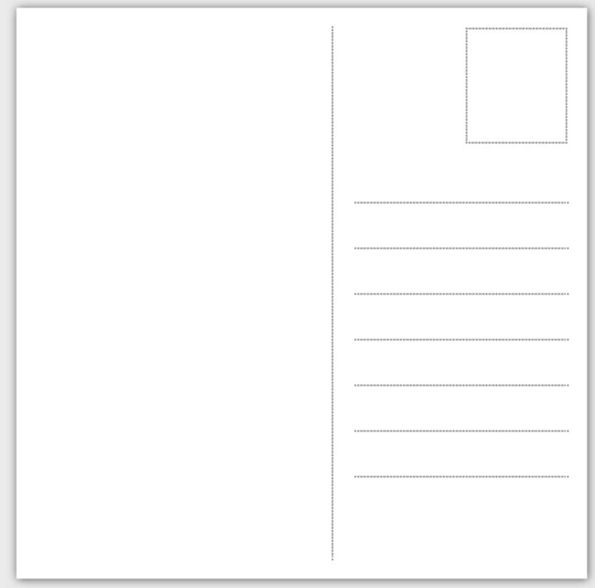 Wicker Man Hares and Apples Postcard