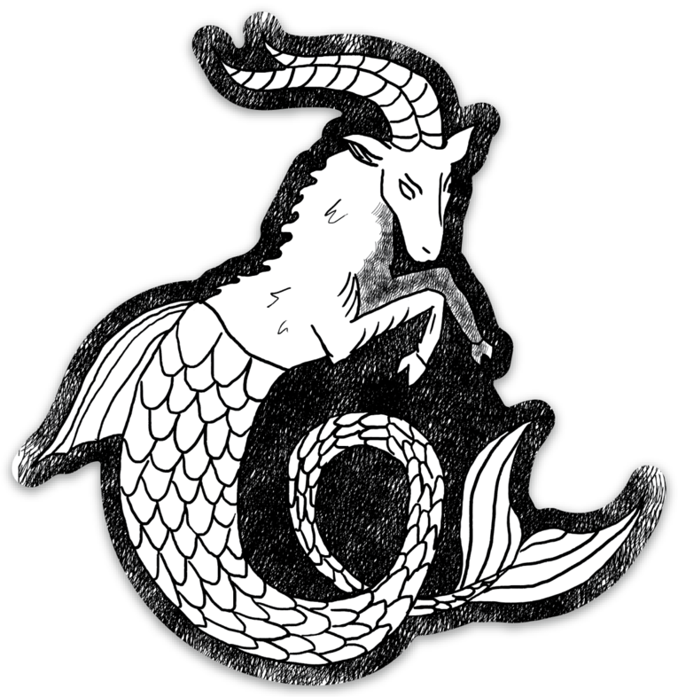 Capricorn Vinyl Sticker