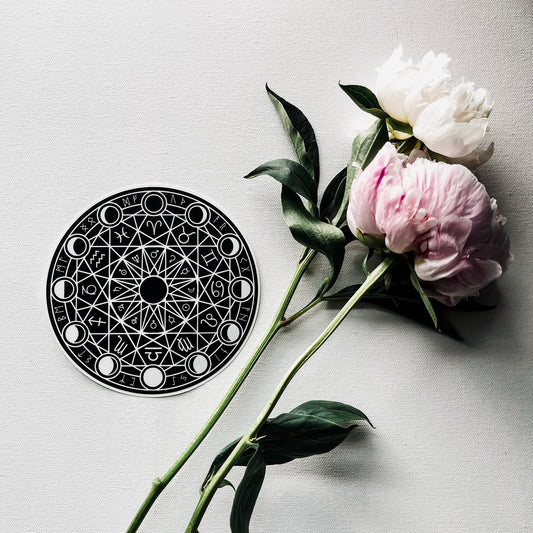 Large Magic Circle Vinyl Sticker