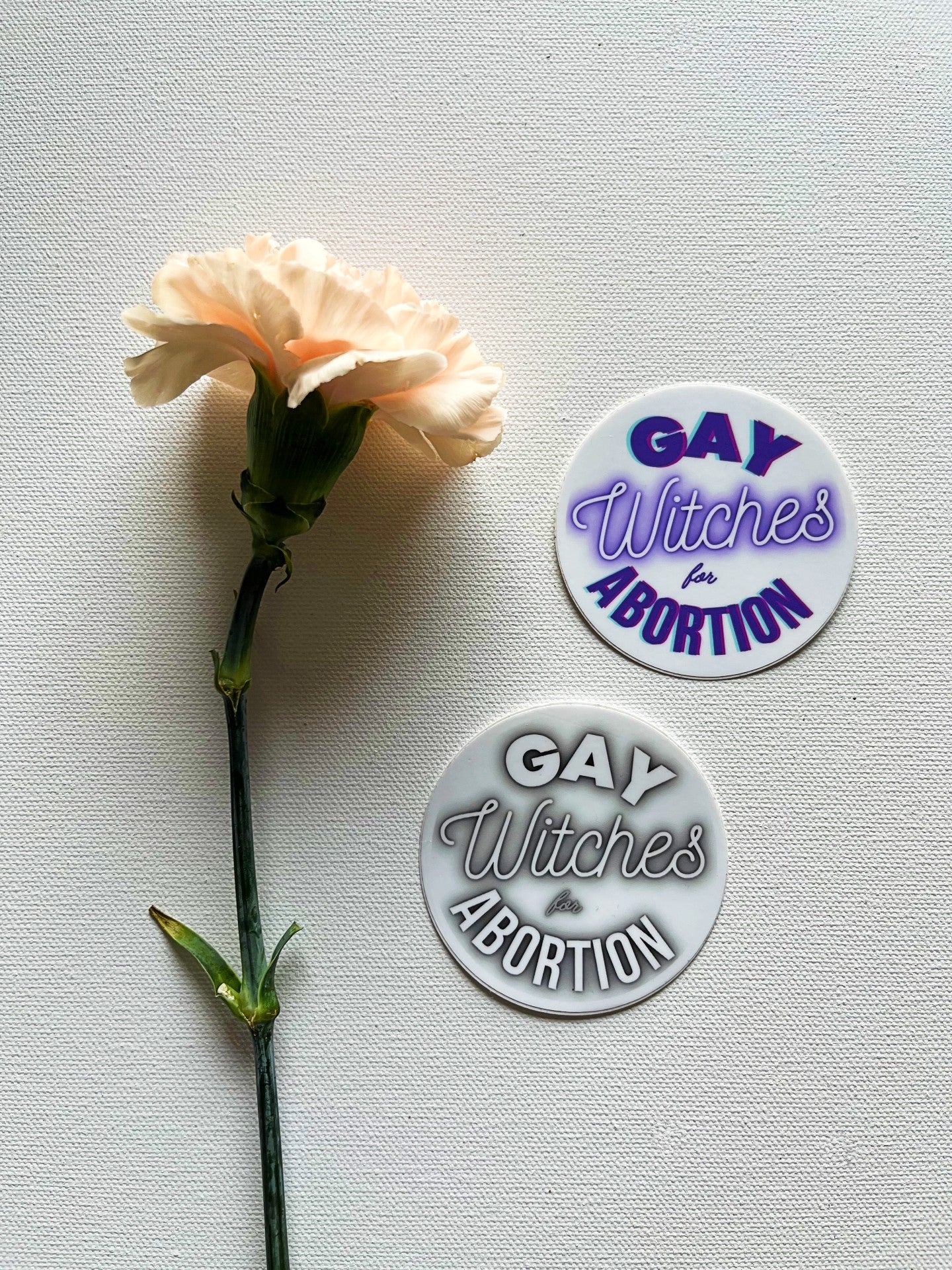 Gay Witches for Abortion Vinyl Sticker