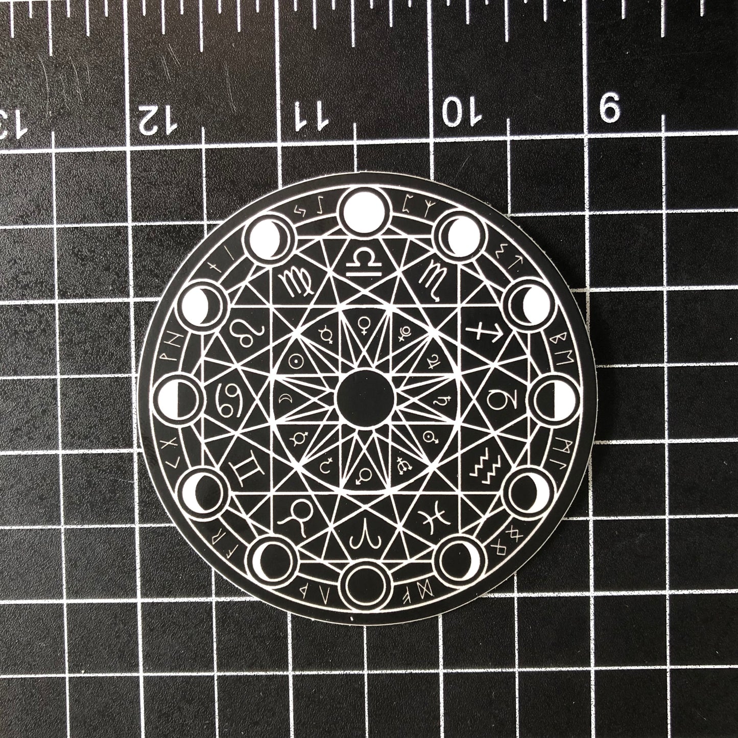 Small Magic Circle Vinyl Sticker