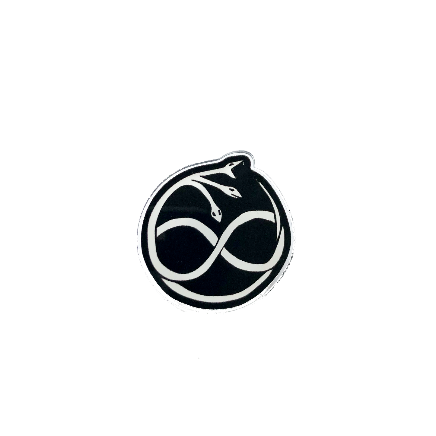 Ouroboros Acrylic Pin