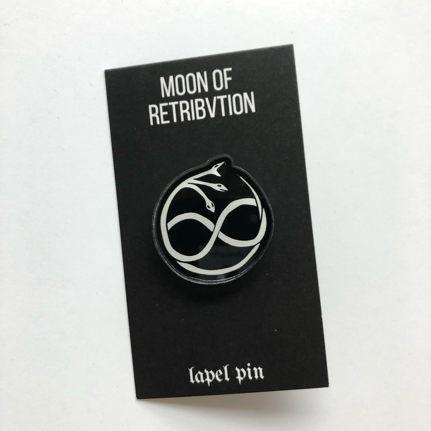 Ouroboros Acrylic Pin