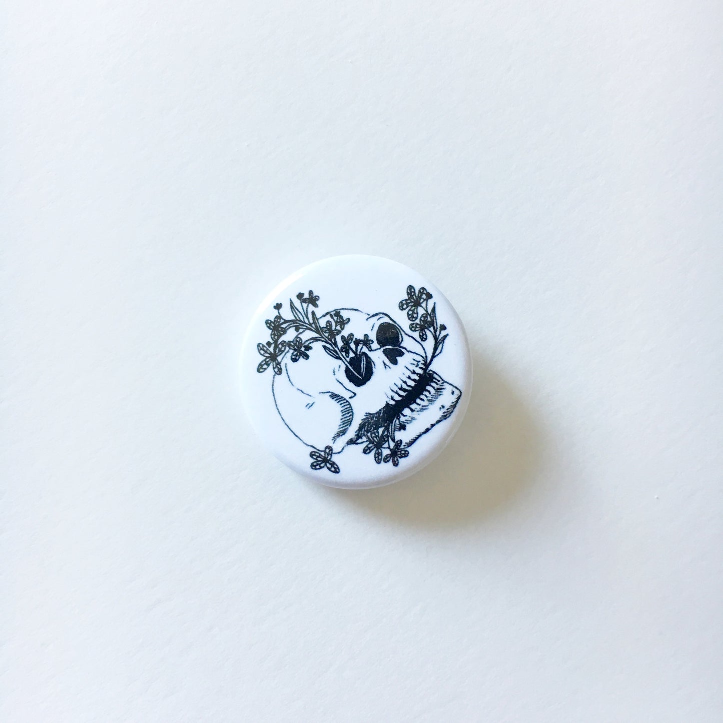 Renewal Skull 1.25" Button