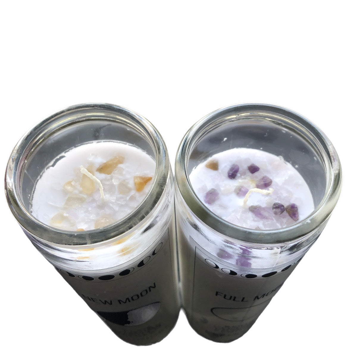 New Moon and Full Moon Ritual Candles