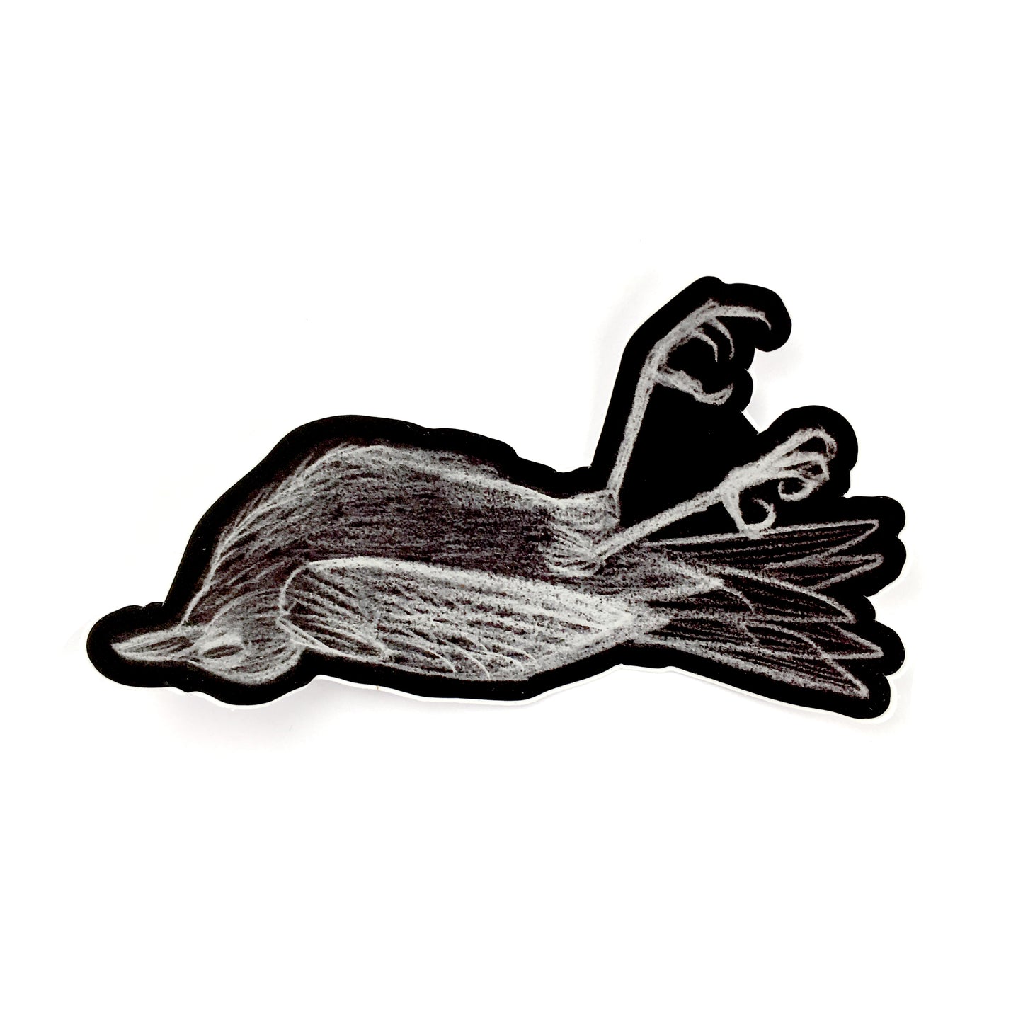 Requiescat In Pace Bird Vinyl Sticker