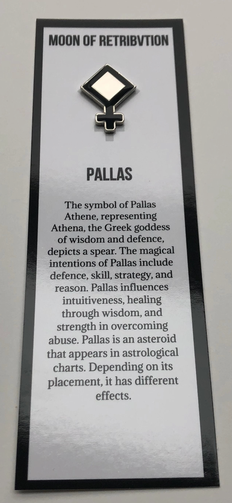 Pallas Celestial Bodies Soft Enamel Pins