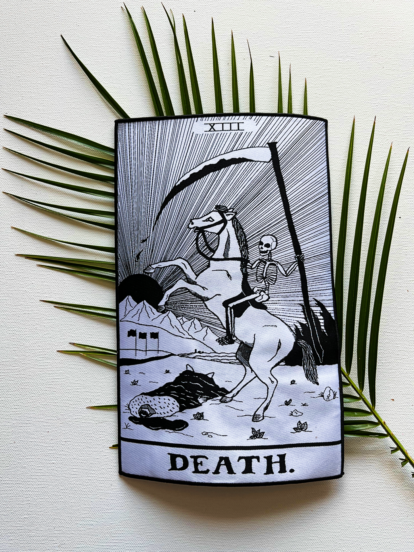 Death Card Large Back Patch