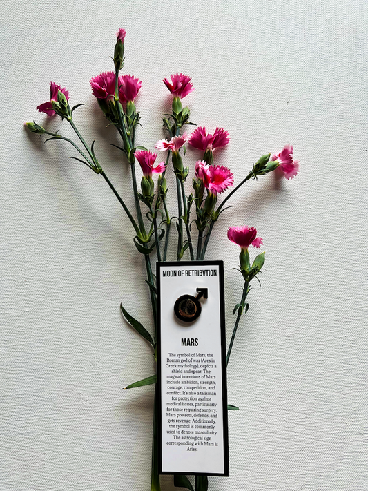 Mars Celestial Bodies Soft Enamel Pins (Aries)