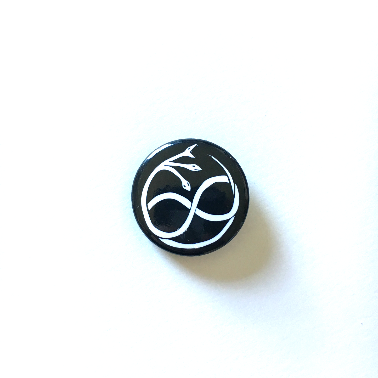 3-Headed Ouroboros 1.25" Button