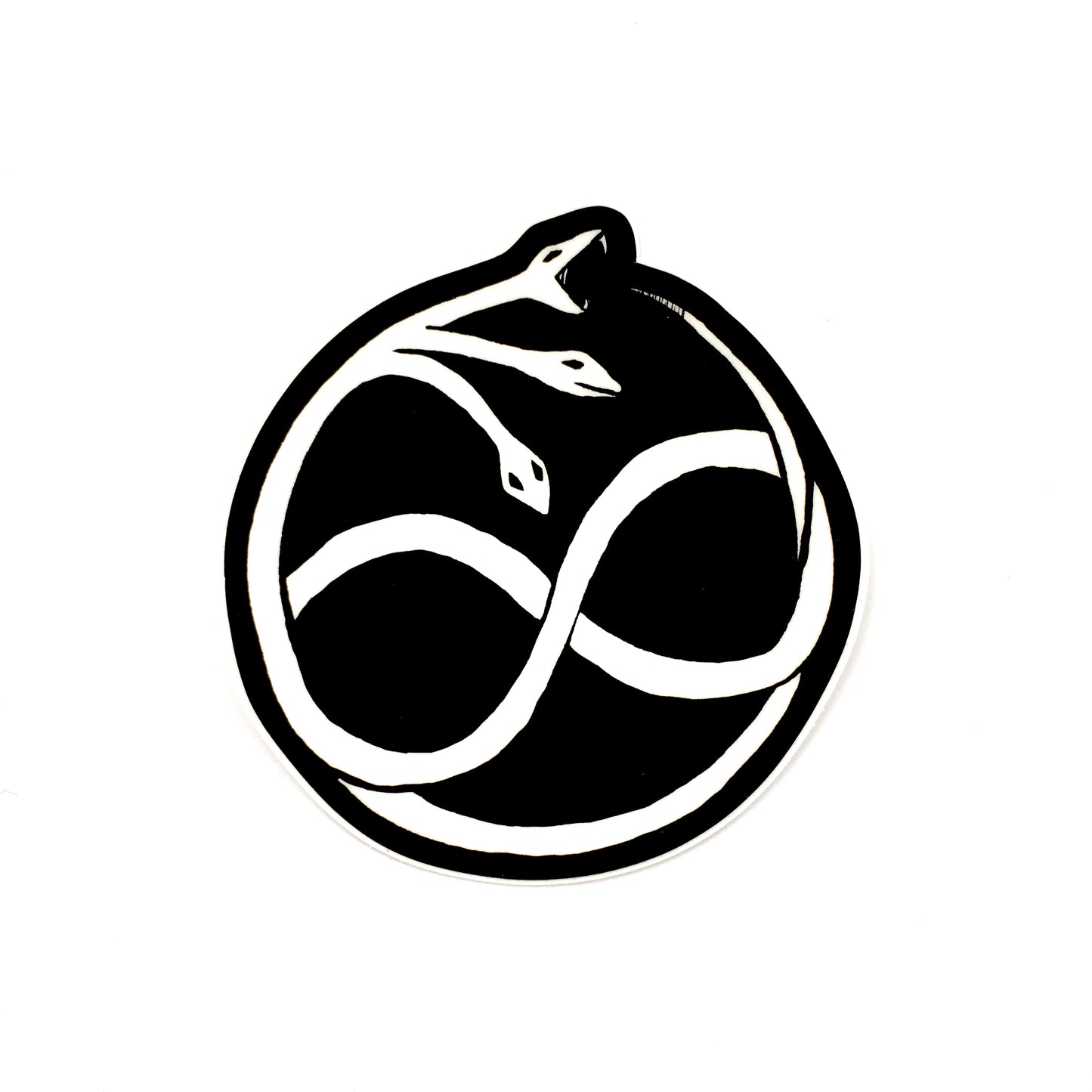 3-Headed Ouroboros Vinyl Sticker