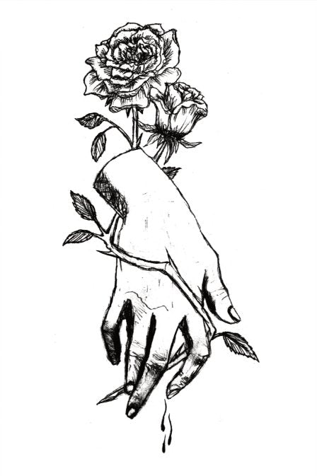 Roses 9"x6" Print
